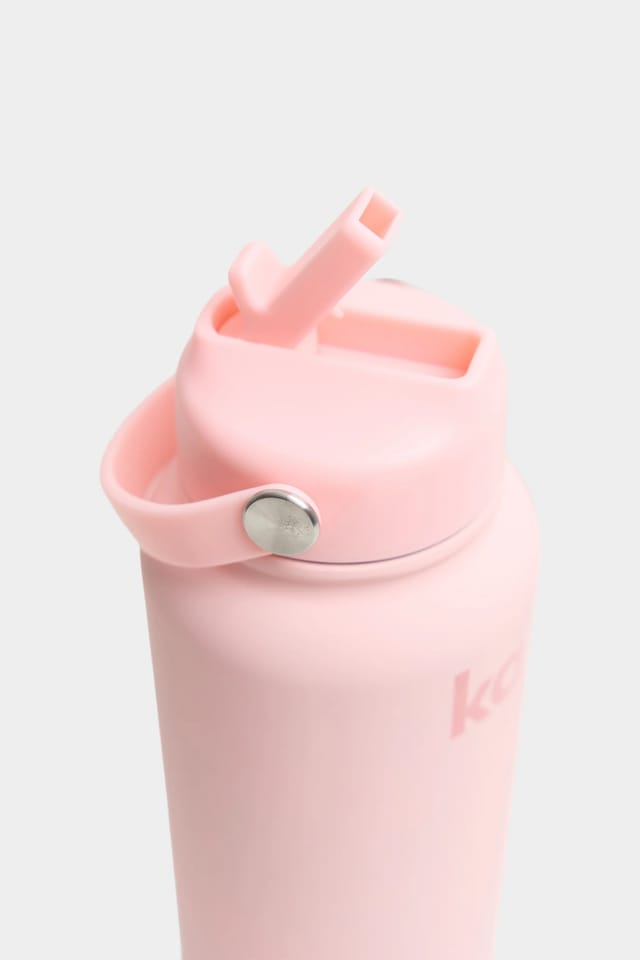 Kaiia Kaiia Flip Straw 950ML Bottle Baby Pink - 2