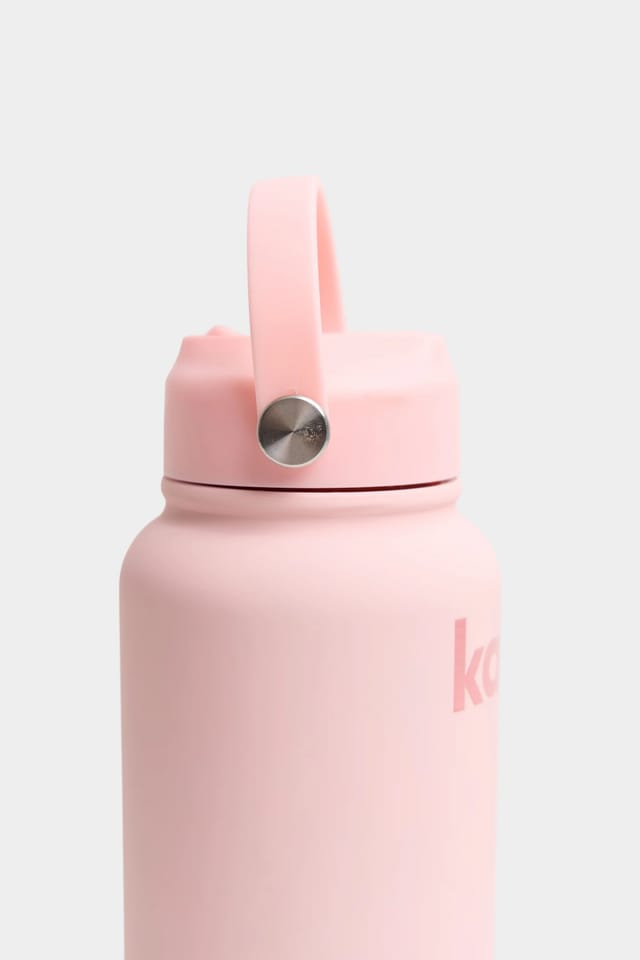 Kaiia Kaiia Flip Straw 950ML Bottle Baby Pink - 3