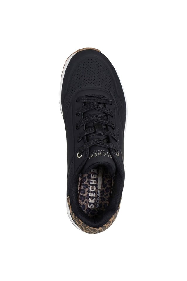 Skechers Skechers Women's UNO - Jungle Nite Trainer in Black - 3