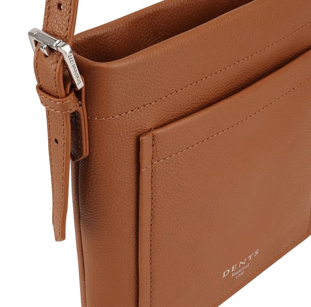 Dents Dents Women's Brisla Leather Cross Body Bag in Brown - 3