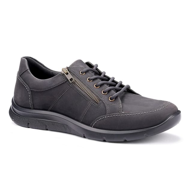 Hotter Hotter Men's 'Finn' Dual Fit Trainers in Dark Grey - 2