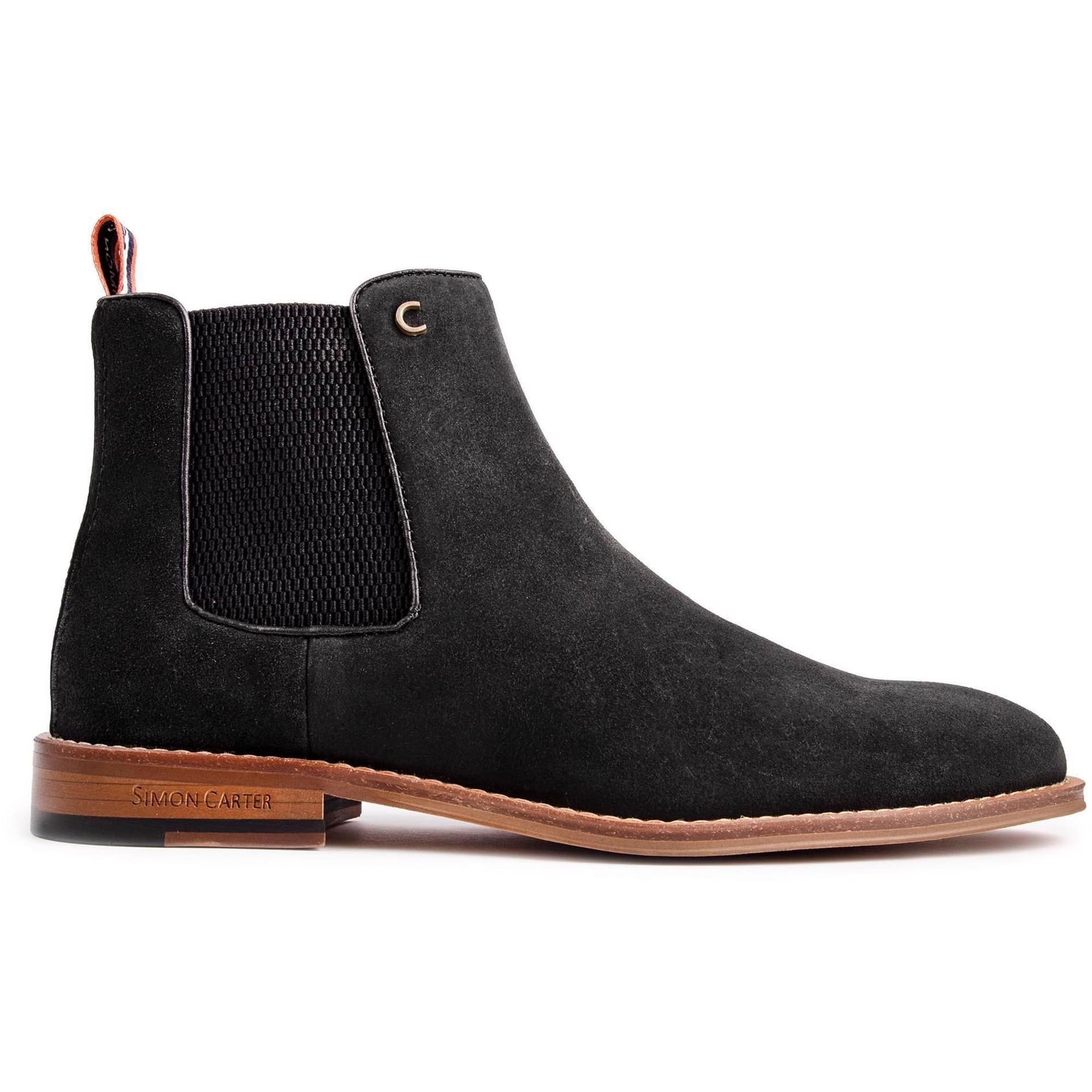 Simon Carter SIMON CARTER Men's Elgar 2 Chelsea Boots in Black