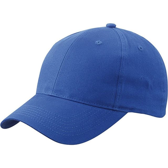 Myrtle Beach Myrtle Beach Men's 6 Panel Brushed Cotton Baseball Cap in Blue - 2