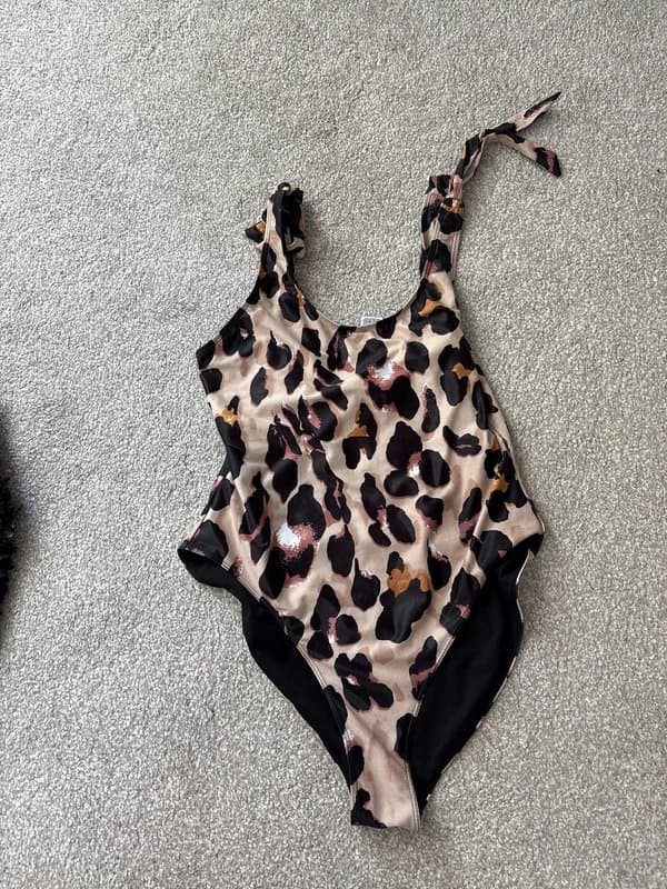 Never Fully Dressed Never fully dressed leopard swimsuit
