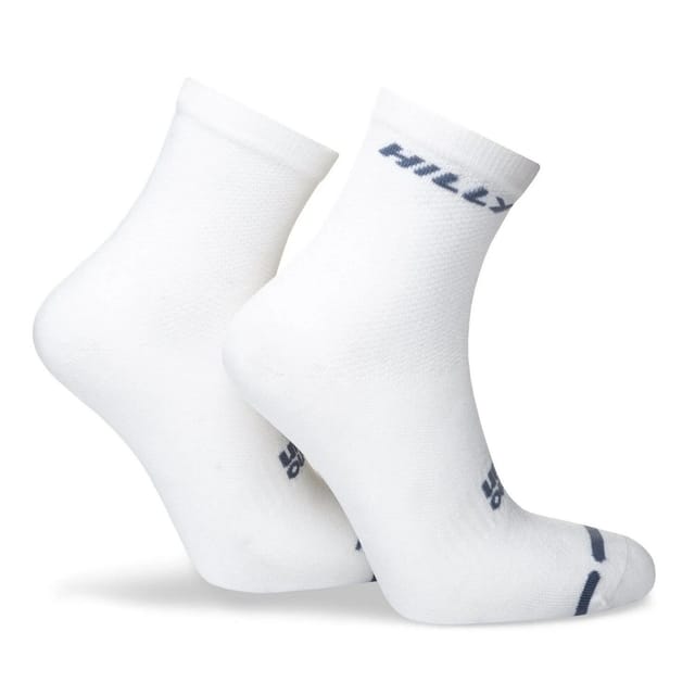 Hilly Hilly Men's Active Ankle Socks in White - 2
