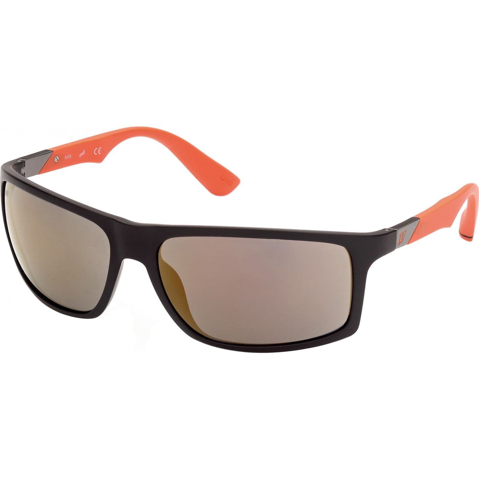 Web Eyewear Web Eyewear Men's WE0293-6305C Sunglasses in Black