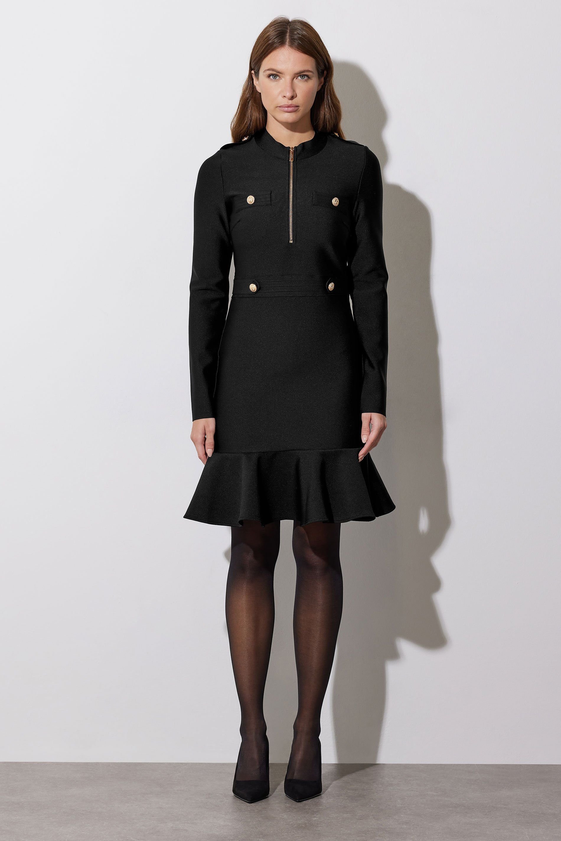 Star By Julien Macdonald Star by Julien Macdonald Women's Frill Detail Dress in Black - 2