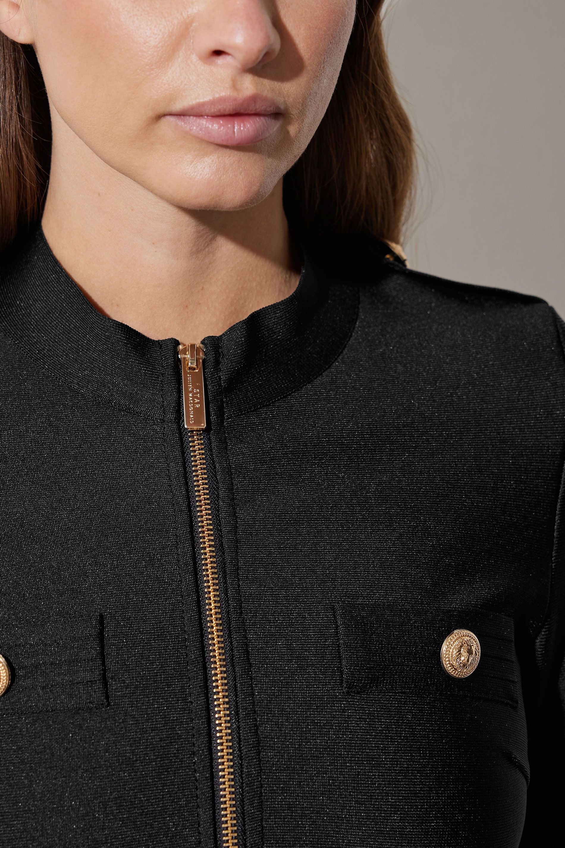 Star By Julien Macdonald Star by Julien Macdonald Women's Frill Detail Dress in Black - 4