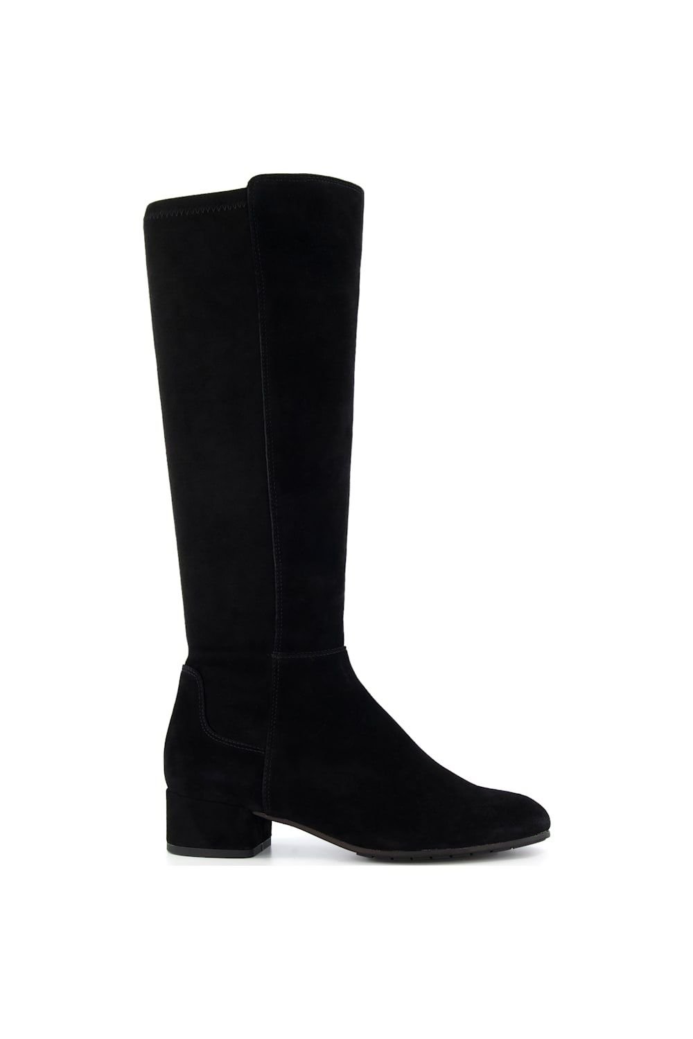Dune London Dune London Women's Wide Fit 'Tayla' Suede Knee High Boots in Black - 2