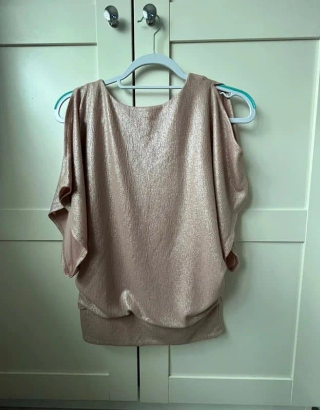 New Look Pink sparkly top