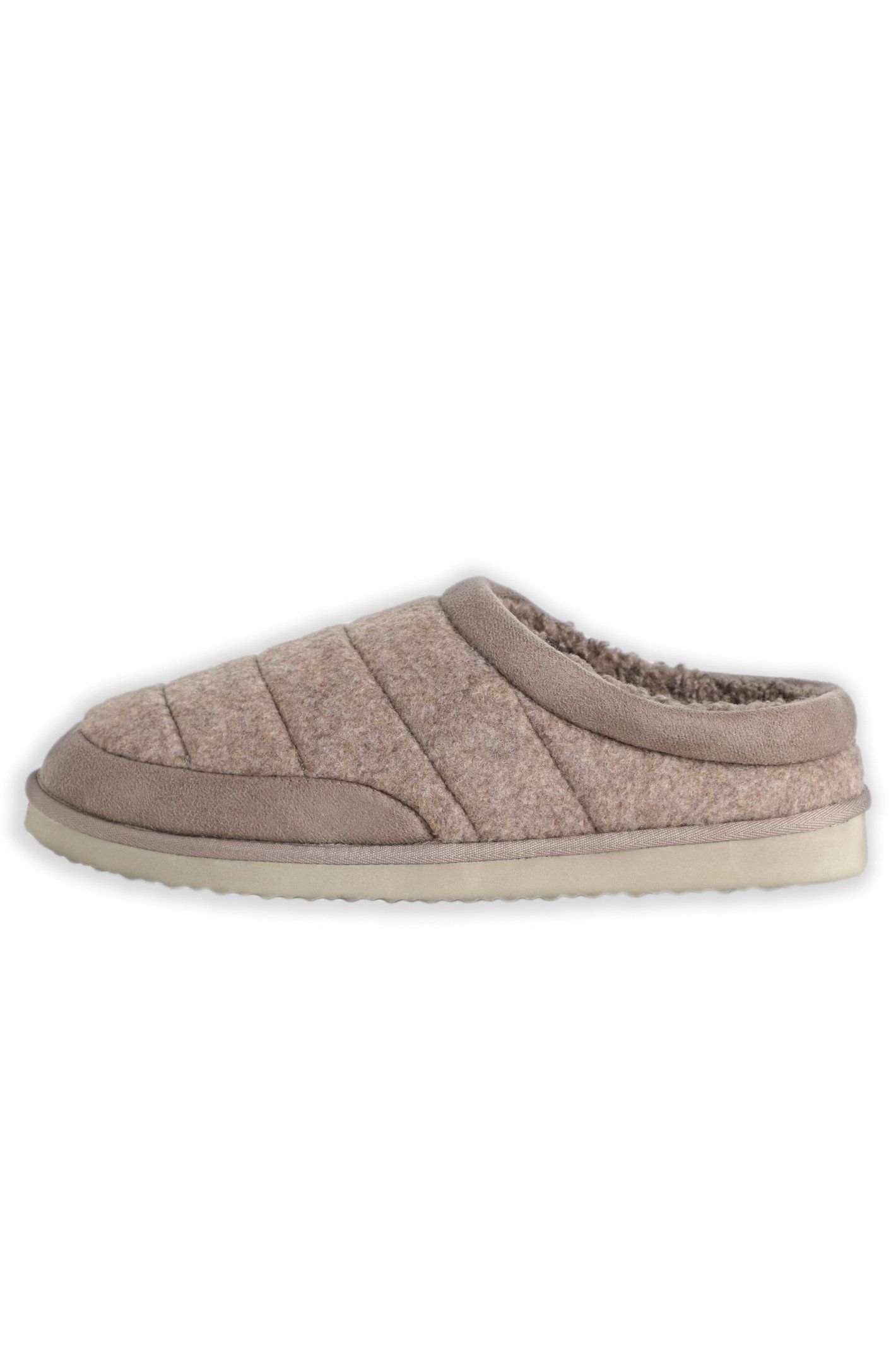 Weird Fish Weird Fish Men's Newbridge Felt Slippers in Tan - 3