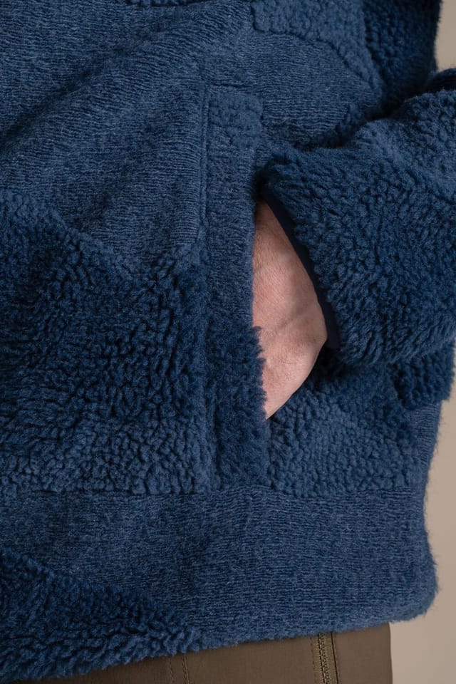 Craghoppers Craghoppers Men's Angletarn Overhead Insulating Fleece in Blue - 3