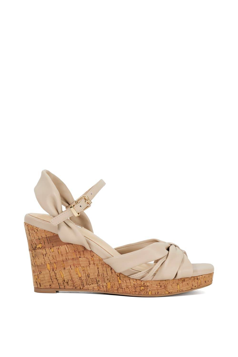 Dune London Dune London Women's 'Kander' Leather Wedges in Natural - 2