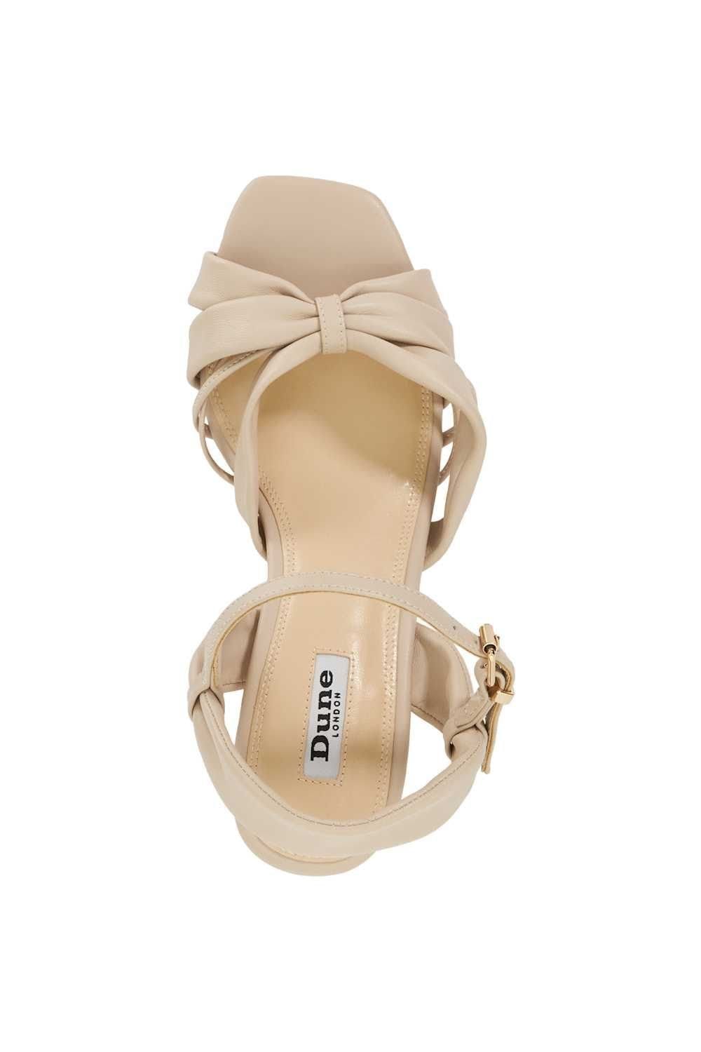 Dune London Dune London Women's 'Kander' Leather Wedges in Natural - 4