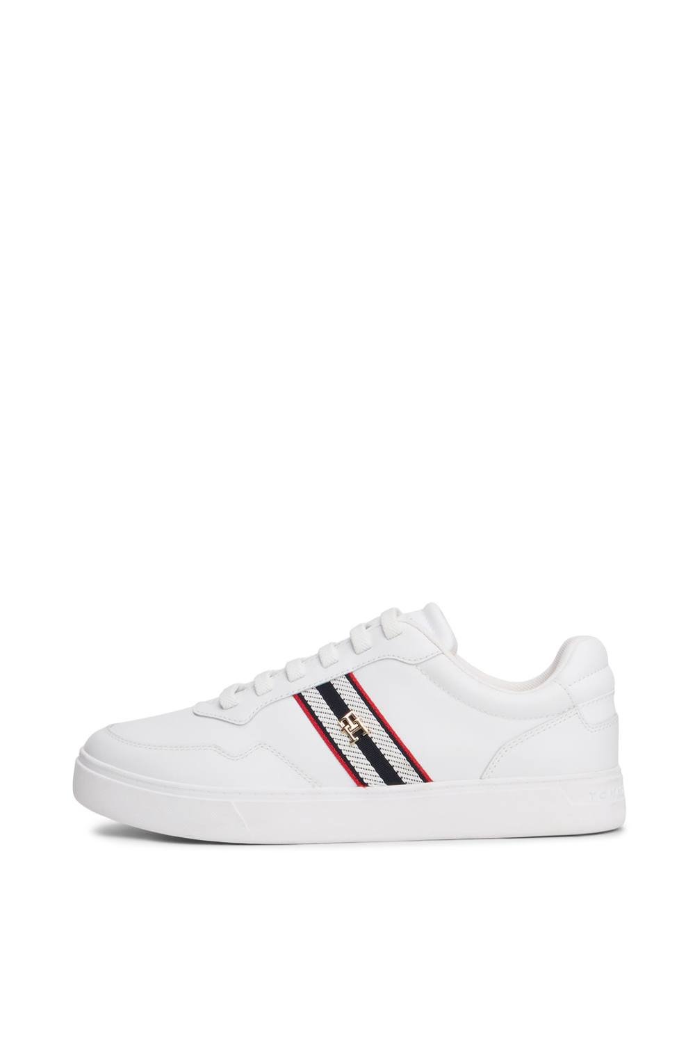 Tommy Hilfiger Tommy Hilfiger Women's Th Webbing Cupsole White - 2
