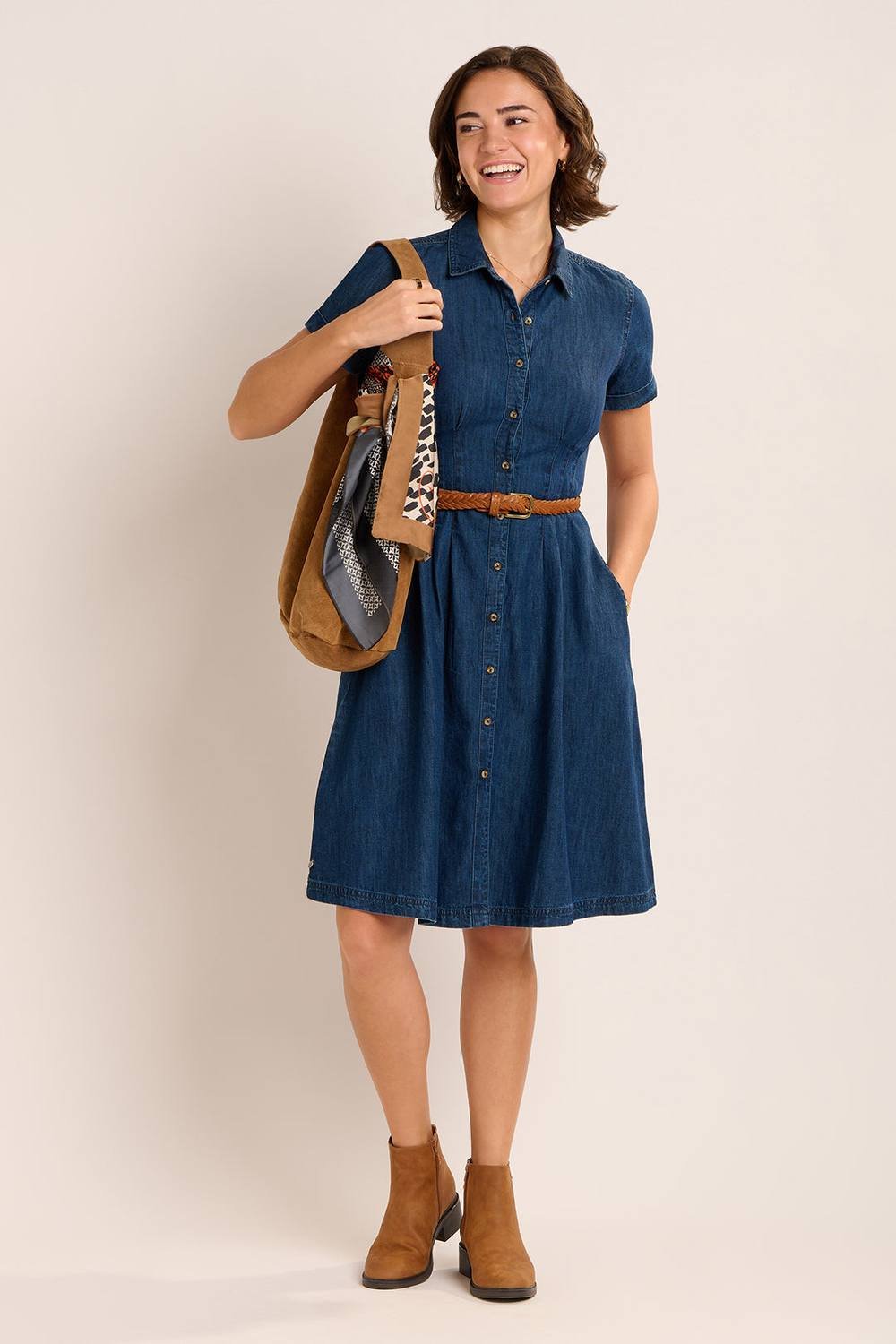 Brakeburn Brakeburn Women's ANTONIA DRESS in Blue - 2