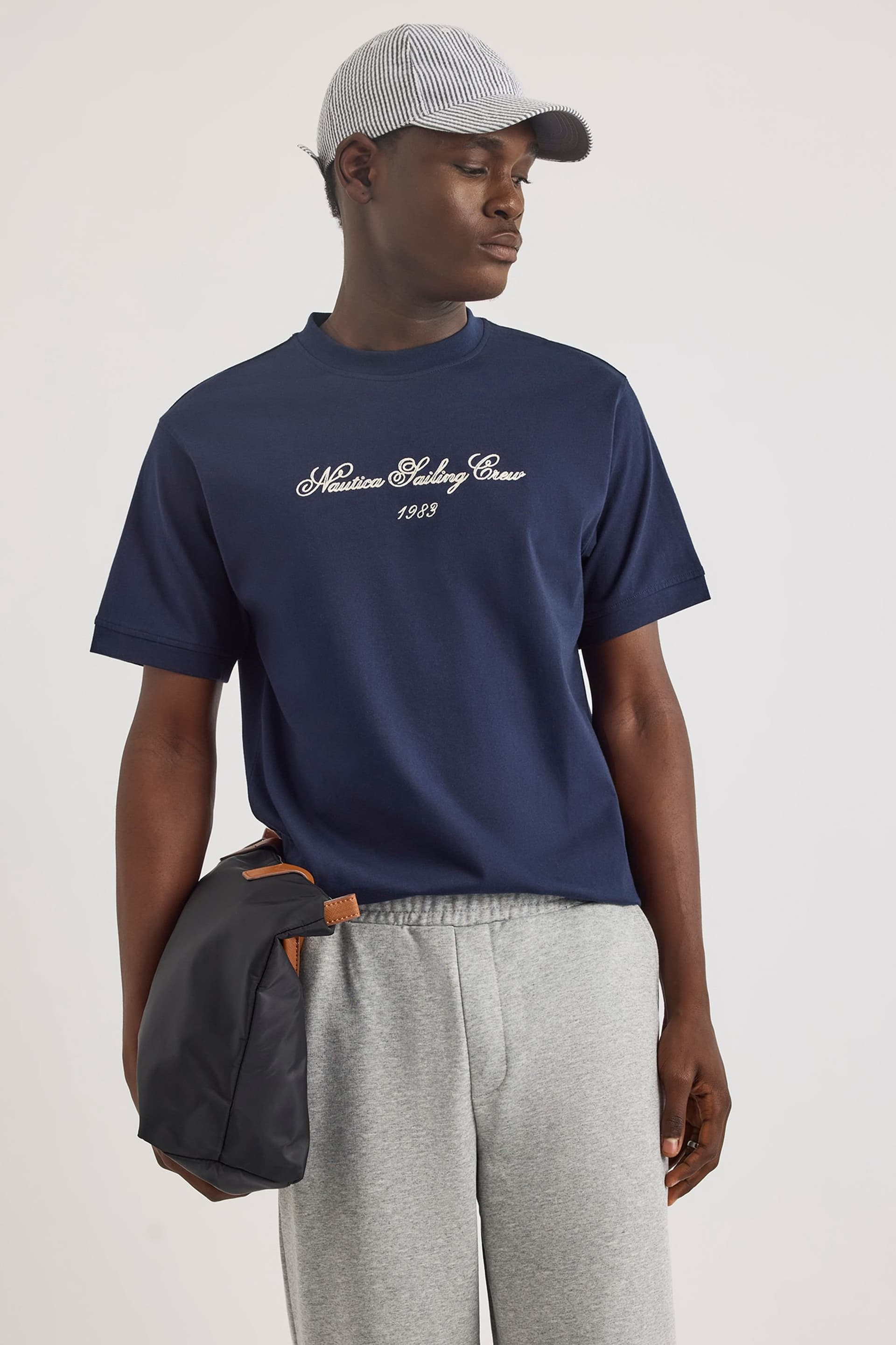 Nautica Nautica Men's Knors T-Shirt in Dark Navy