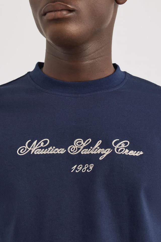 Nautica Nautica Men's Knors T-Shirt in Dark Navy - 3