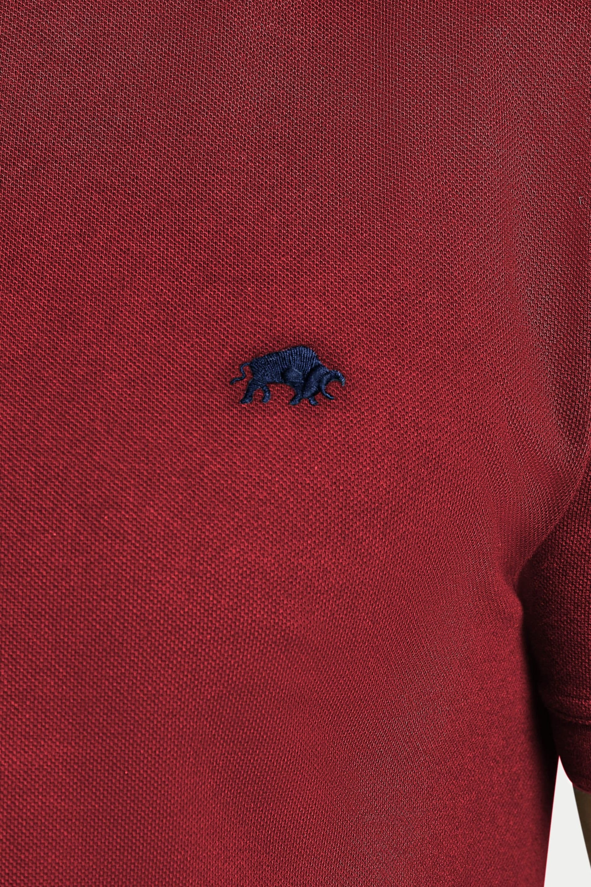 raging bull Raging Bull Men's Classic Polo in Dark Red - 4