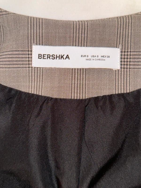 Bershka Bershka Formal Plaid shirt