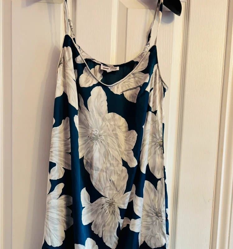 Dancing Leopard Dancing leopard 12-14 plunge Cami slip dress wedding party holiday side split same day post