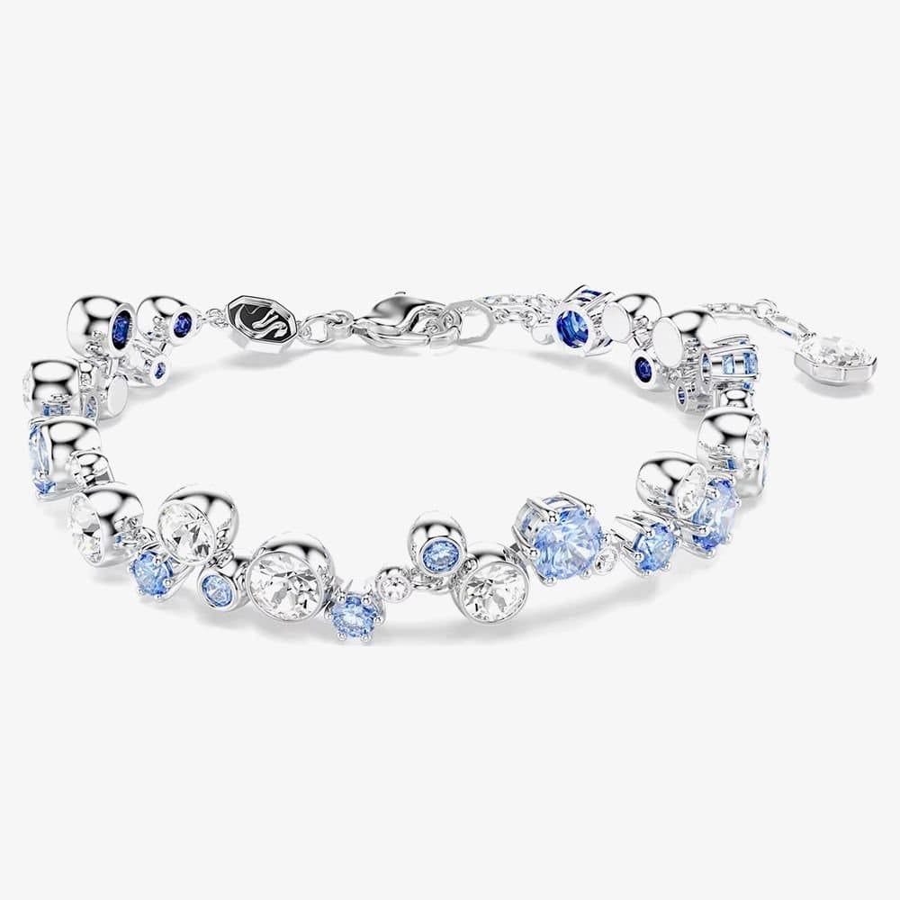 Swarovski Swarovski Women's Constella Rhodium Plated Blue & White Crystal Bracelet 5722479