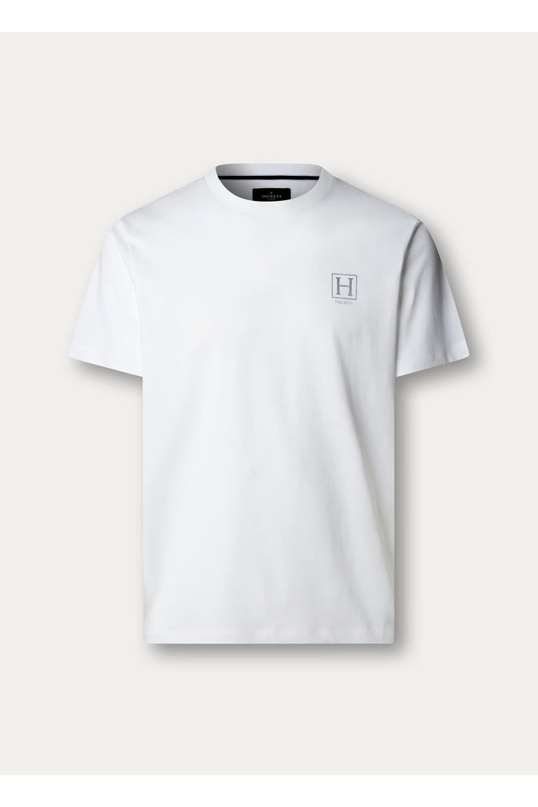 Hackett Hackett Men's Heritage H Small Logo White