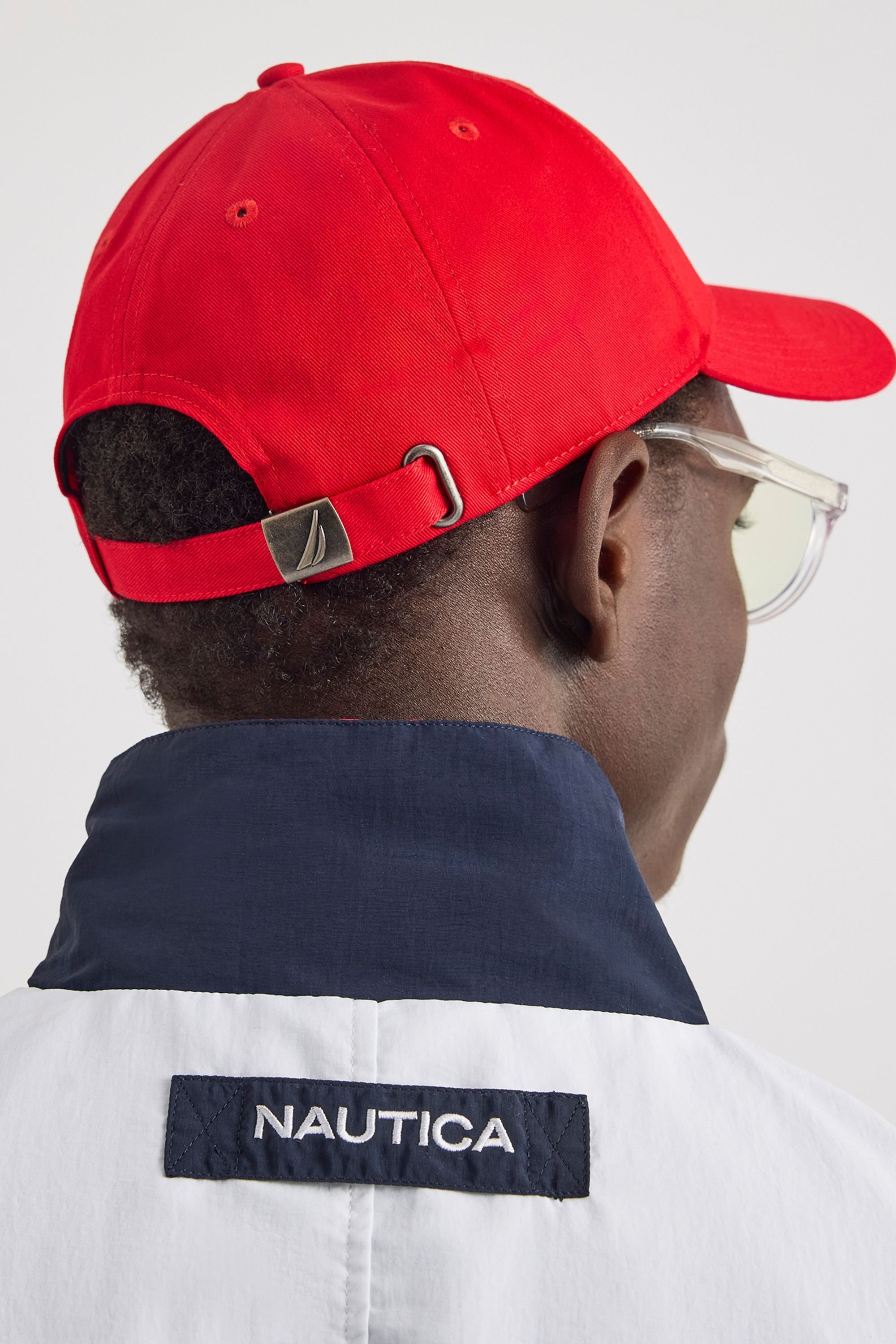 Nautica Nautica Men's Balzac Strapback Cap in Red - 2