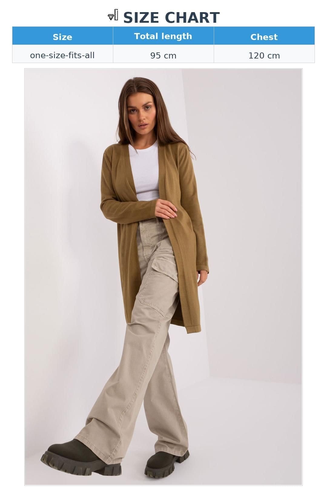 Love Lace Love Lace Women's Soft Cotton Openwork Long Sleeve Cardigan in Green - 4