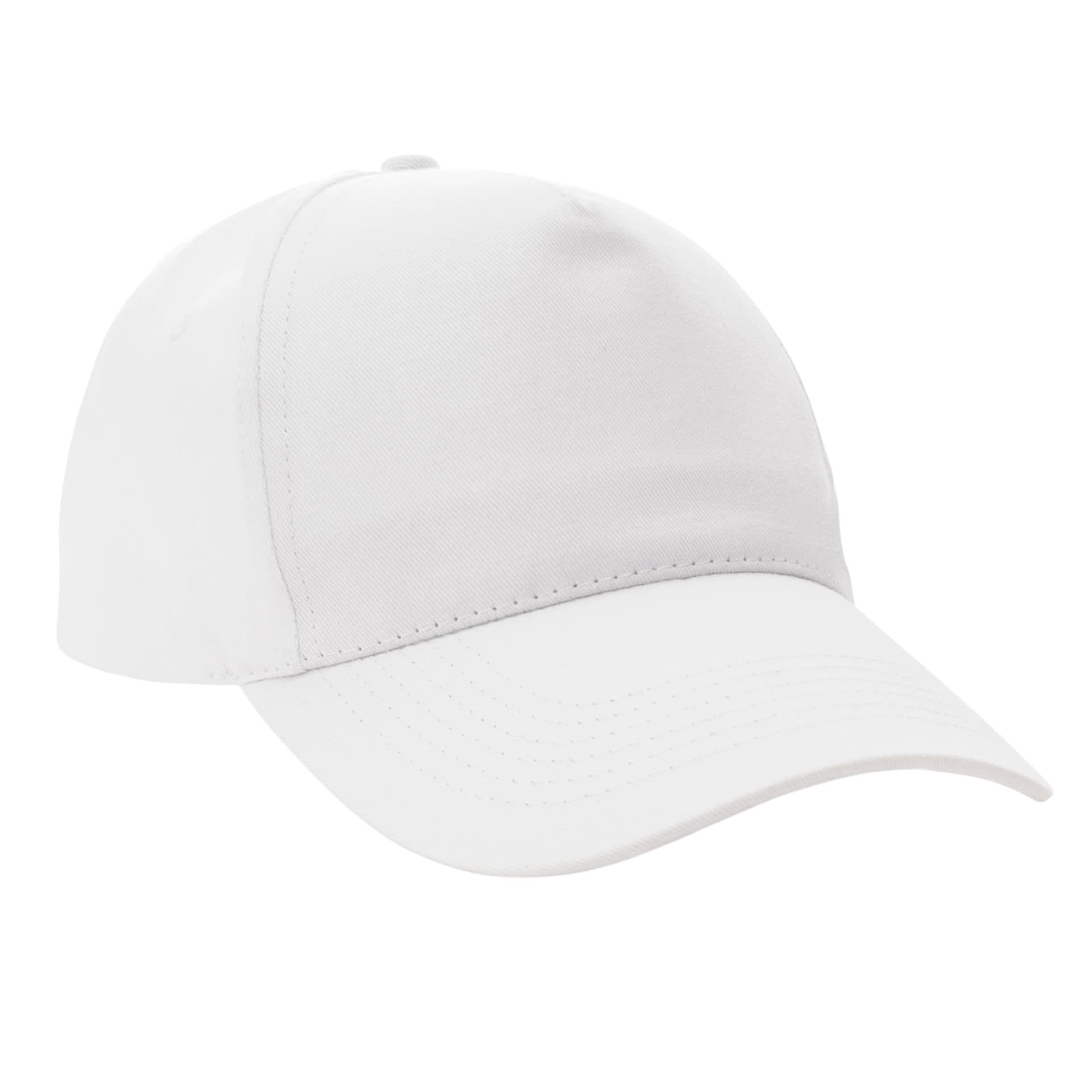XD Design XD Design Men's 5 Panel Cotton Cap in White