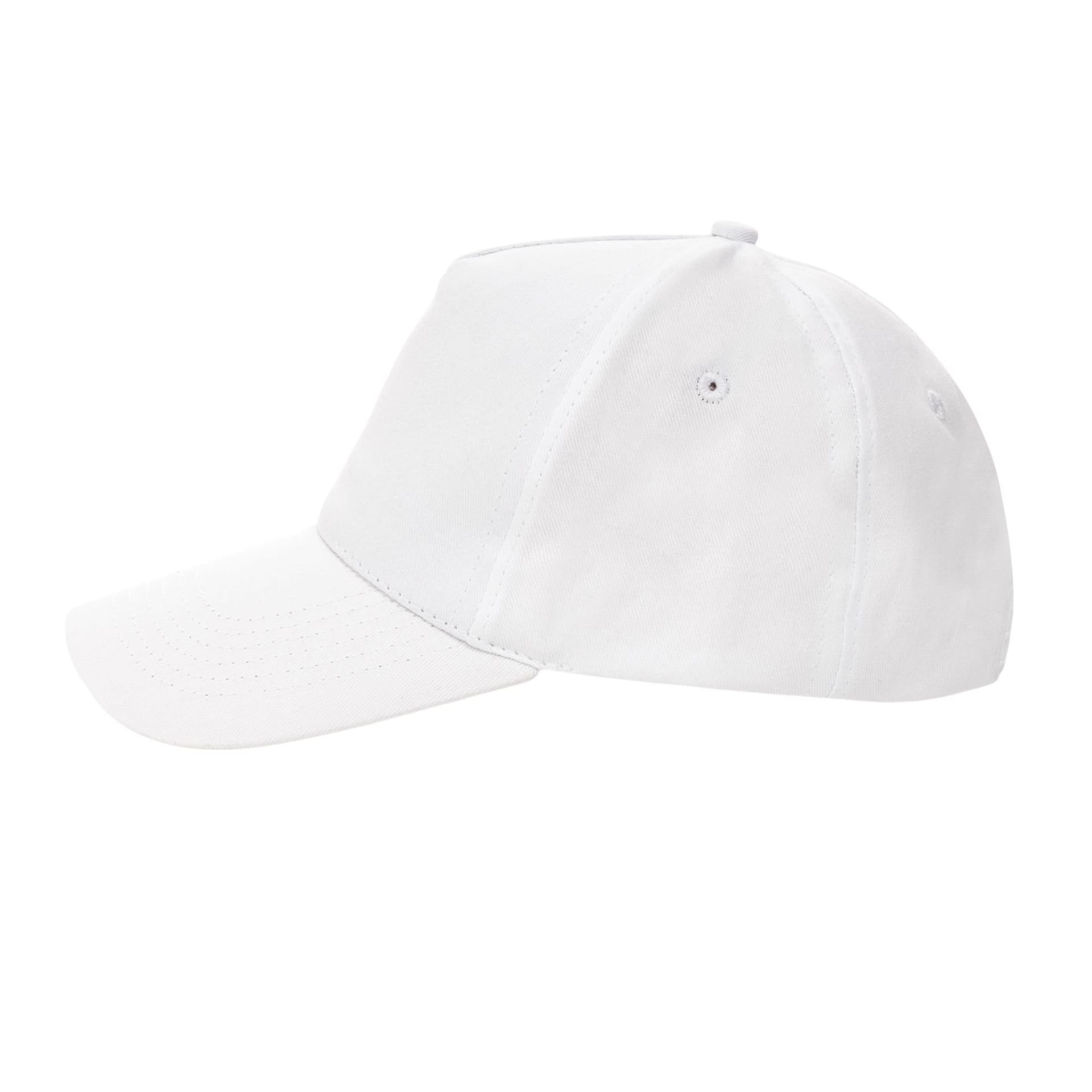 XD Design XD Design Men's 5 Panel Cotton Cap in White - 4