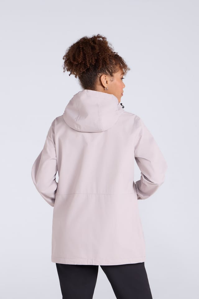 Animal Animal Women's 'Pace' Packable Breathable Comfy Waterproof Jacket in Beige - 3