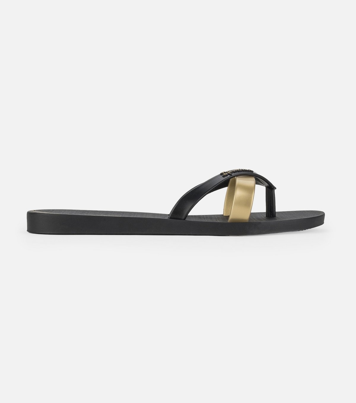 Ipanema Women's Black and Gold Kirei Flip Flops Ipanema New Look - 3