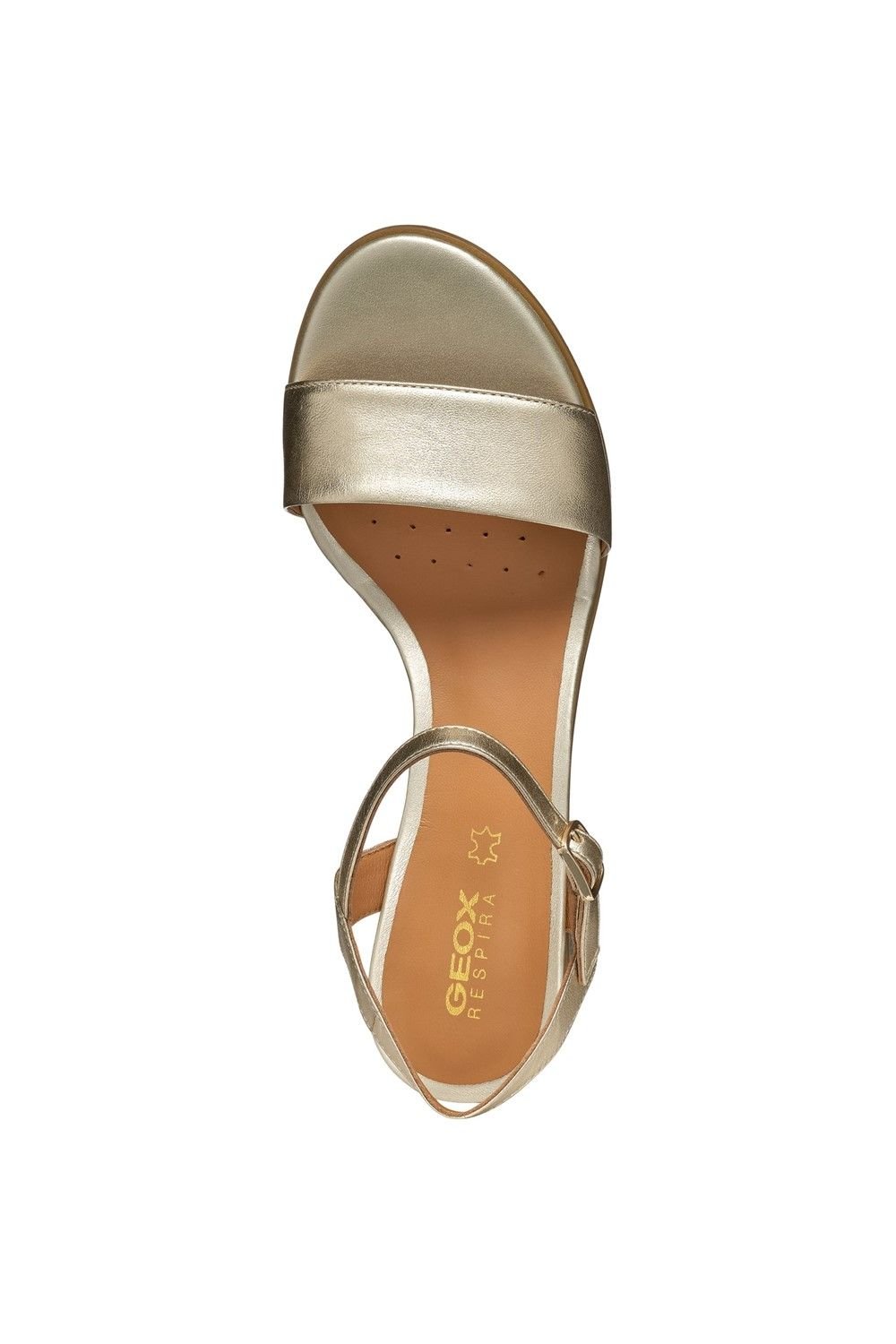 Geox Geox Women's D Aurely 50 Sandals in Gold - 4