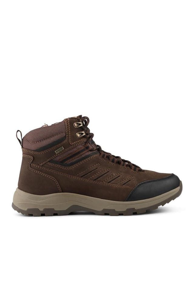 Easyfit Easyfit Men's Extra Wide Water Resistant Boots in Brown - 2