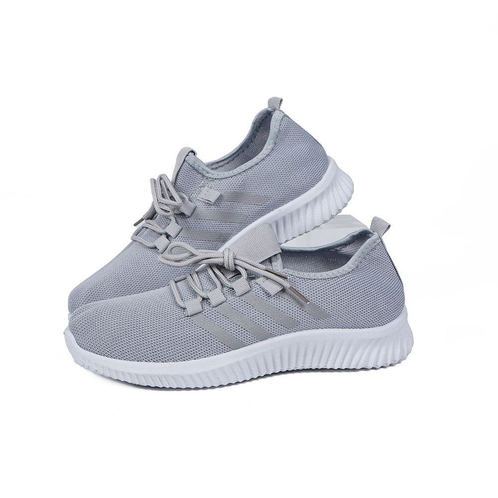 Voltico Voltico Women's Lightweight Sports Trainers Breathable Running Shoes in Light Grey - 2