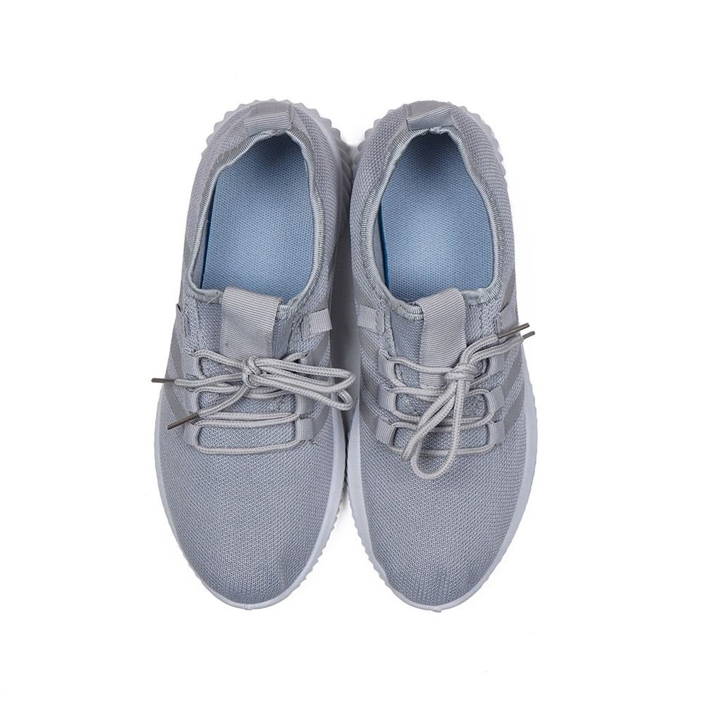 Voltico Voltico Women's Lightweight Sports Trainers Breathable Running Shoes in Light Grey - 3