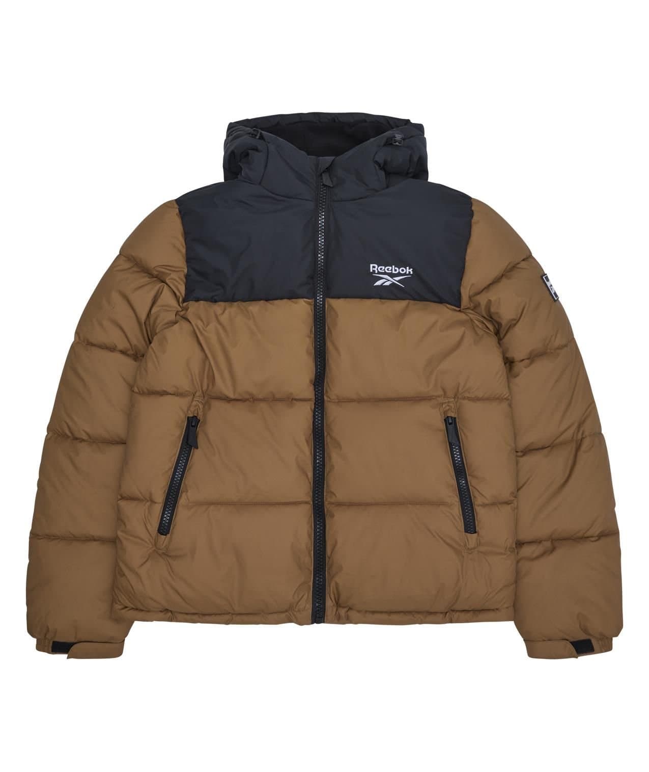 Reebok Reebok Men's Puffer Jacket in Brown
