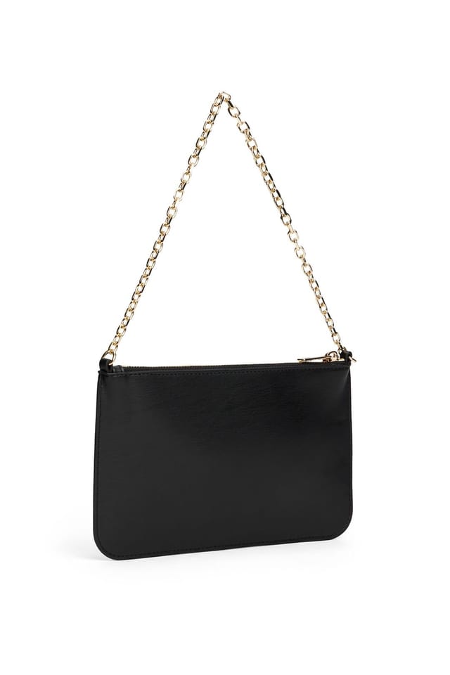 Tommy Hilfiger Tommy Hilfiger Women's TH Icon Chain Shoulder Pouch in Black - 2