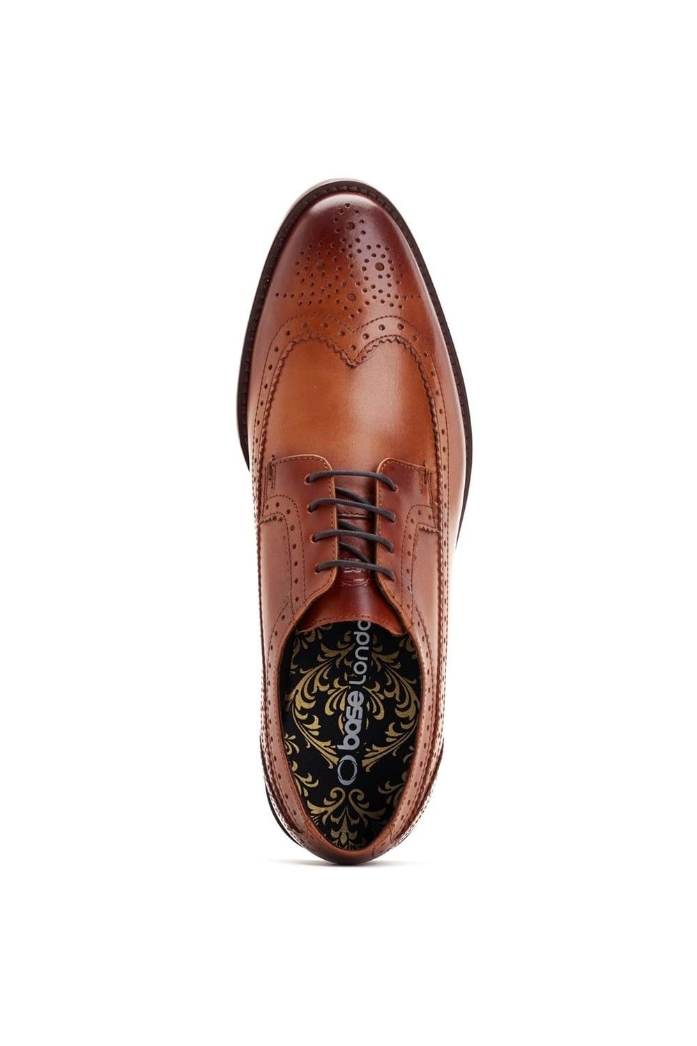 Base London Base London Men's Twain Brogue in Tan - 4