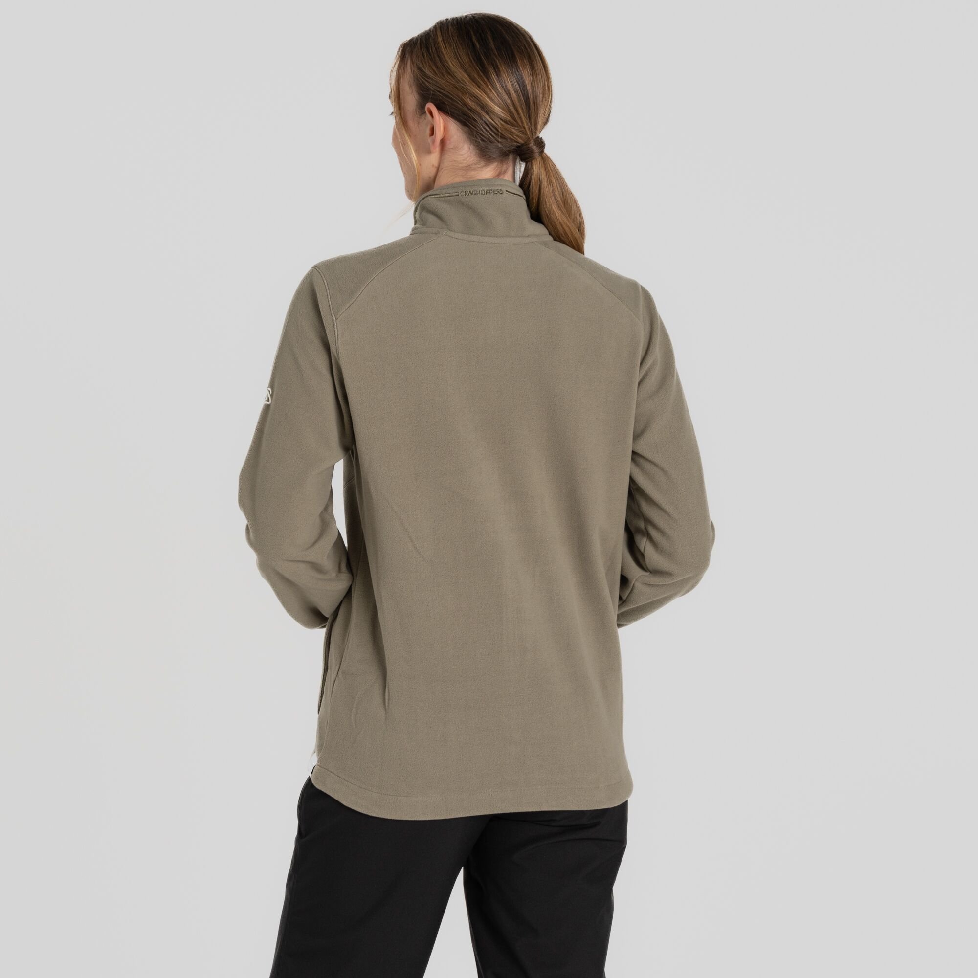 Craghoppers Craghoppers Women's Miska Plus Lightweight Insulating Fleece Jacket in Light Khaki - 2