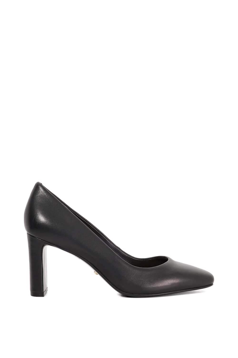 Dune London Dune London Black Leather Court Shoes
