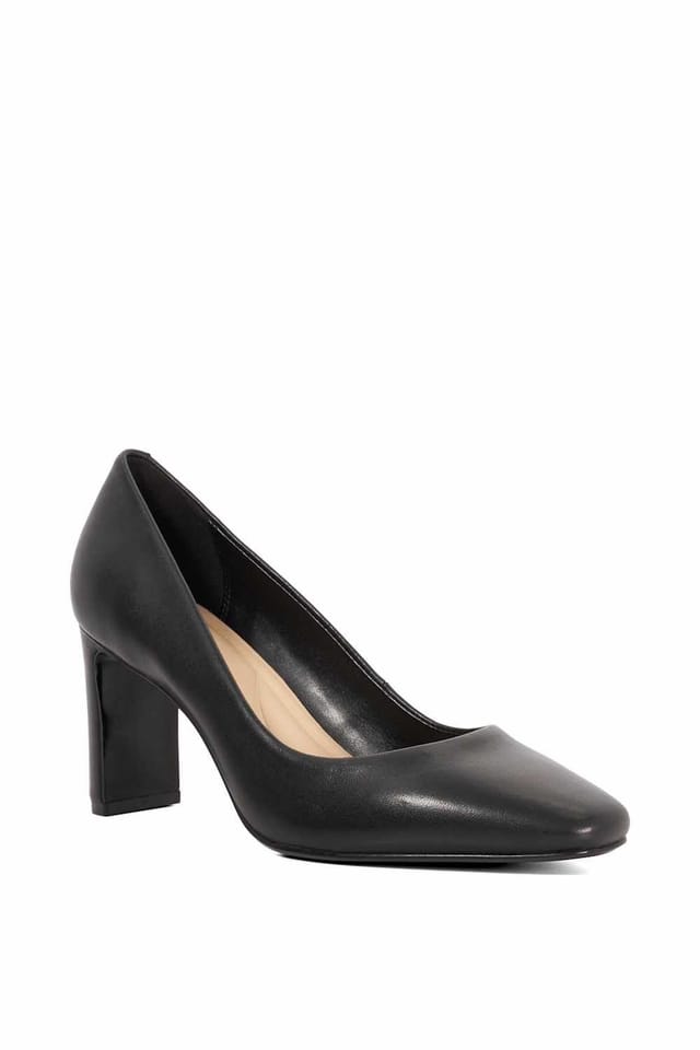 Dune London Dune London Women's 'Arriving' Leather Court Shoes in Black - 2