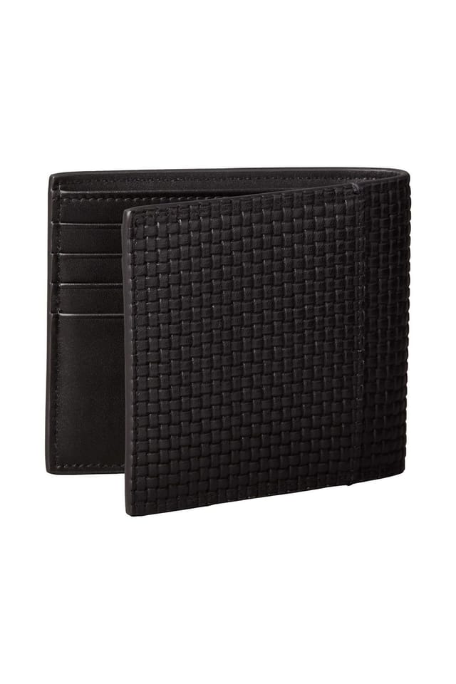 Calvin Klein Calvin Klein Men's Boxed Embossed Woven Wallet Black - 2
