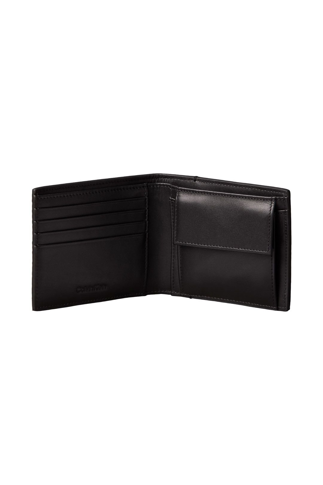 Calvin Klein Calvin Klein Men's Boxed Embossed Woven Wallet Black - 3