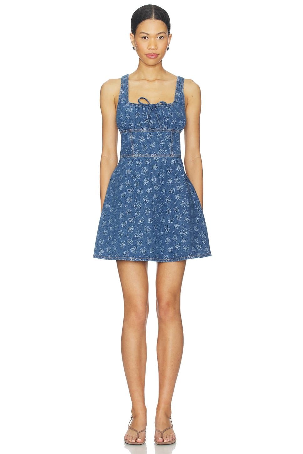revolve Neve Denim Mini Dress
