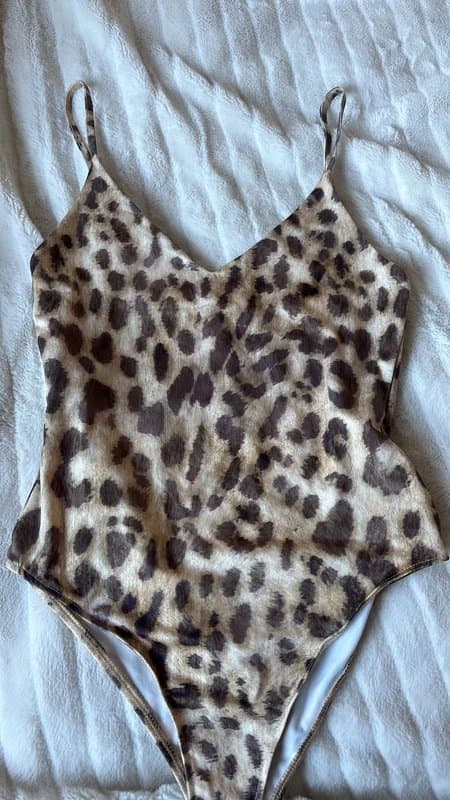 Zara Zara leopard print bodysuit