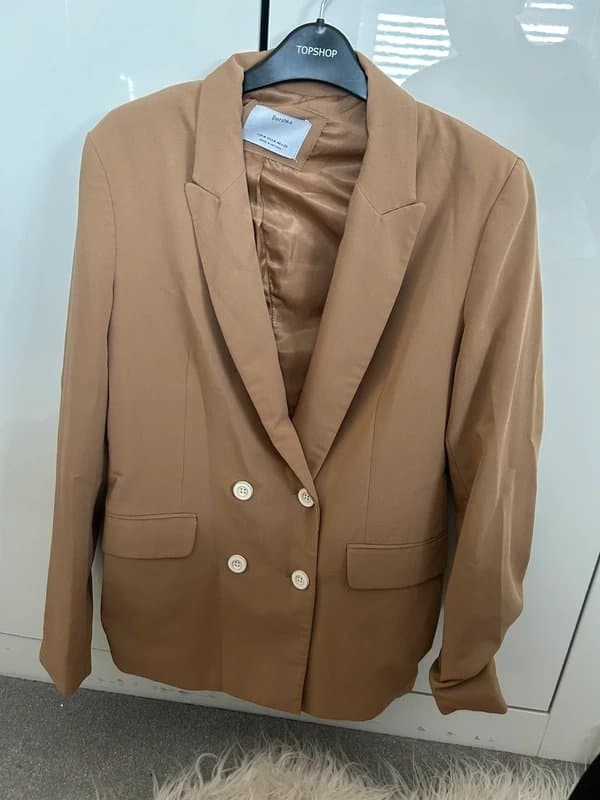 Bershka Women’s camel blazer