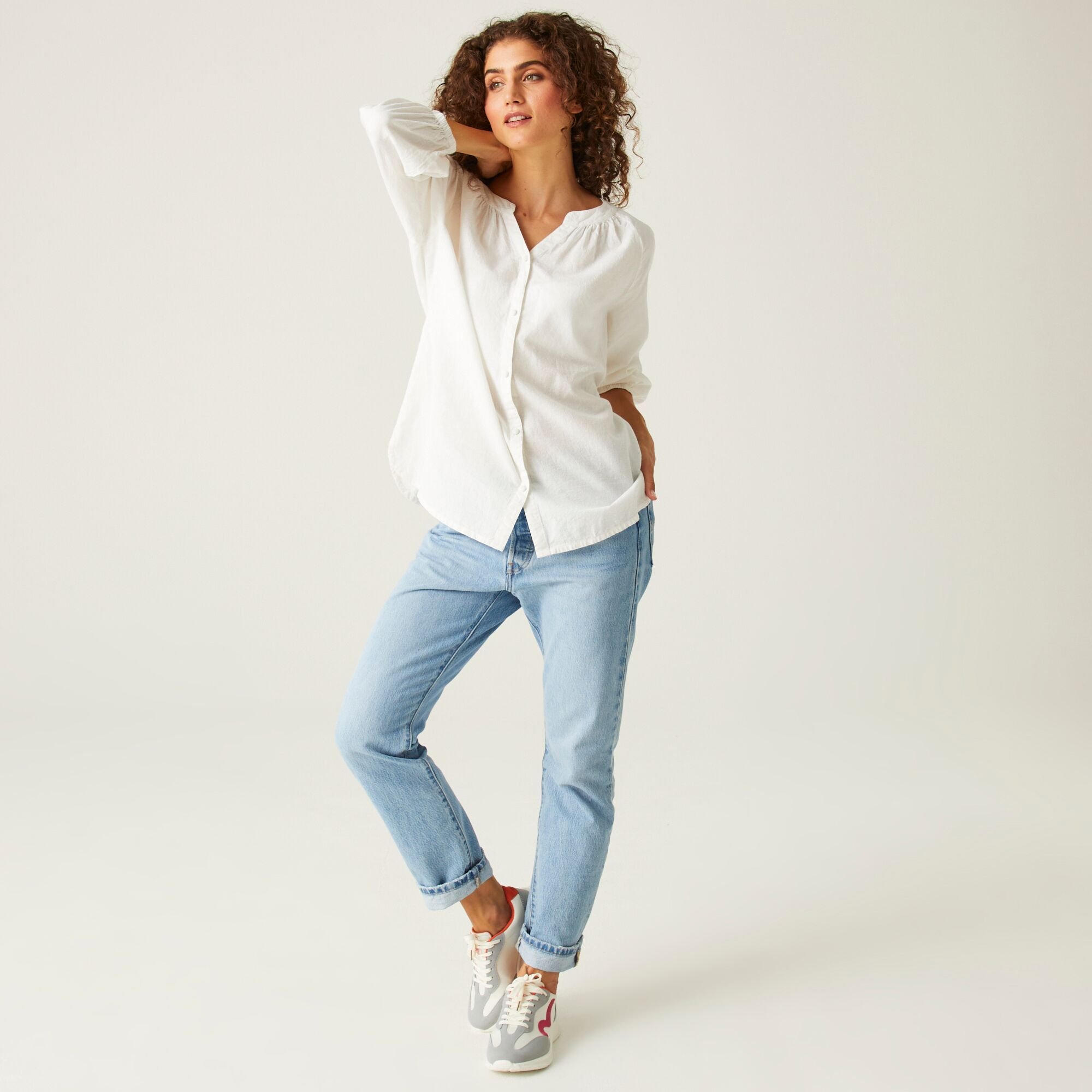 Regatta Regatta Women's Natuna Lightweight Shirt in White - 2