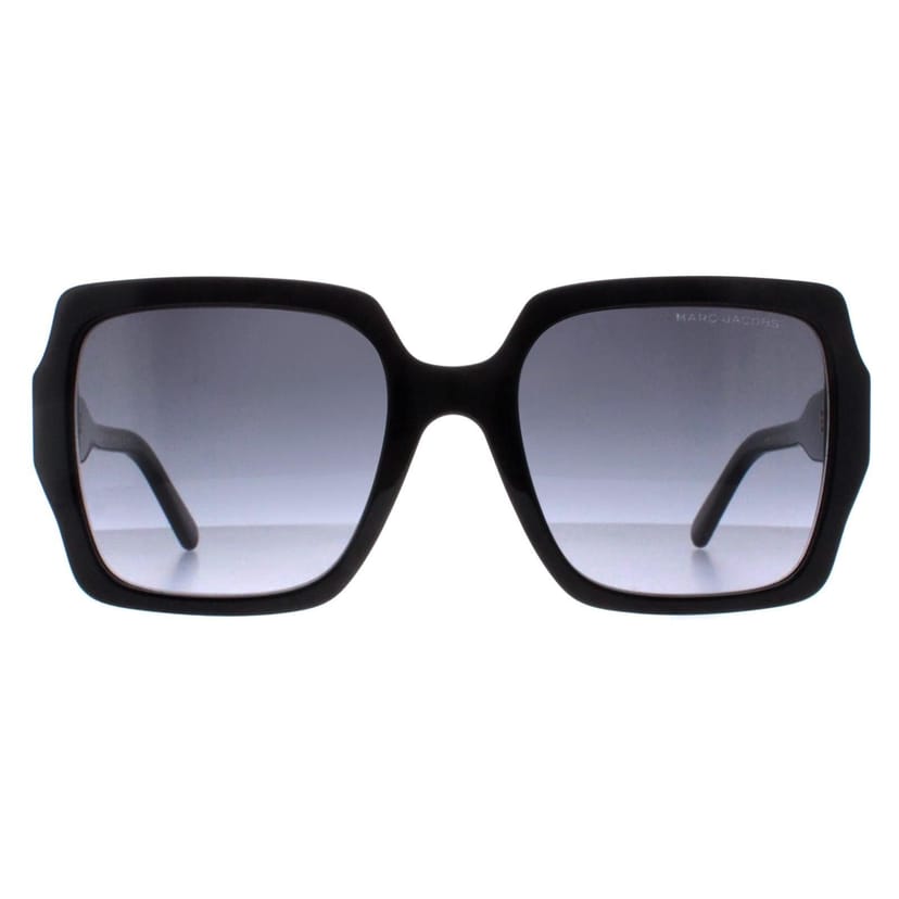 Marc Jacobs Marc Jacobs Women's Cat Eye Shiny Black Dark Grey Gradient MARC 731/S - 1